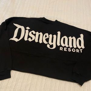 Adult Disneyland Black Long Sleeve Jersey